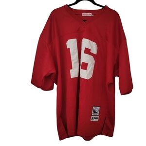 Red Men's Jersey Shirt